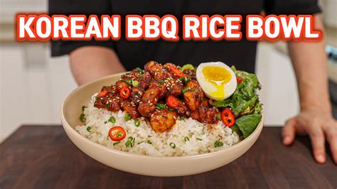 Gochujang Korean BBQ Rice Bowl - Aaron and Claire