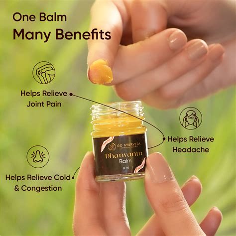 Go Ayurveda Dhanvantri Pain Care Kit 3 ( Head Roll On (3) + Balm )