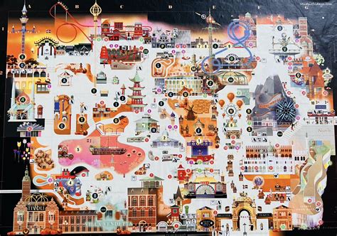 Tivoli Gardens Map