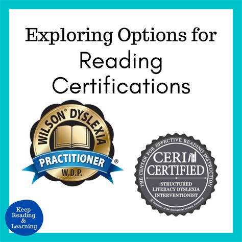 Reading Certification Options: Become a Dyslexia Interventionist - Keep ...
