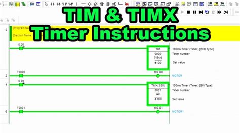 Image result for Timer CX-Programmer