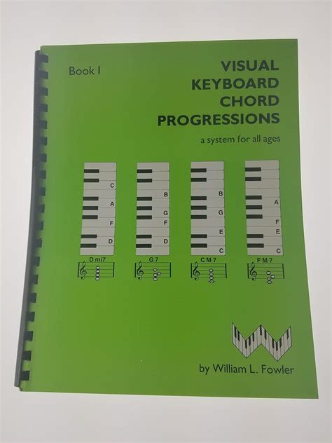 Visual Keyboard Chord Progressions Bk 1 : Fowler, William L.: Amazon.in ...