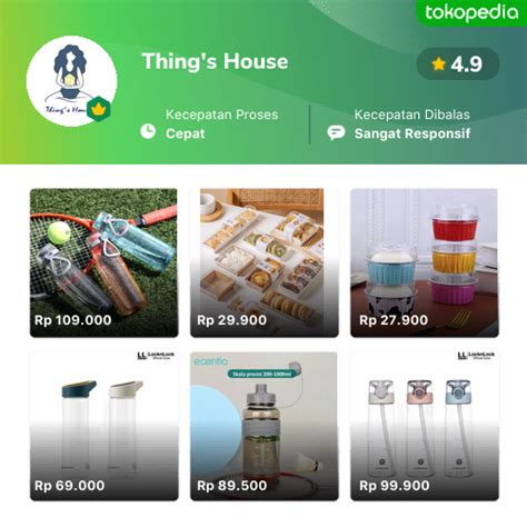 Toko Things House Online - Produk Lengkap & Harga Terbaik | Tokopedia