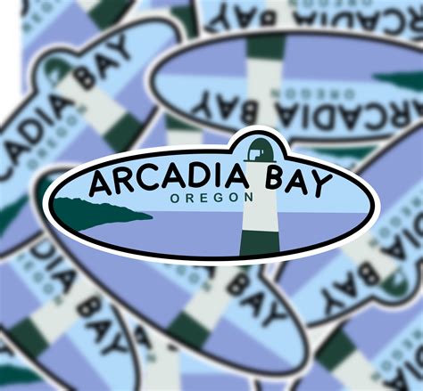 Arcadia Bay Oregon Sticker Life is Strange Dontnod Squarenix - Etsy