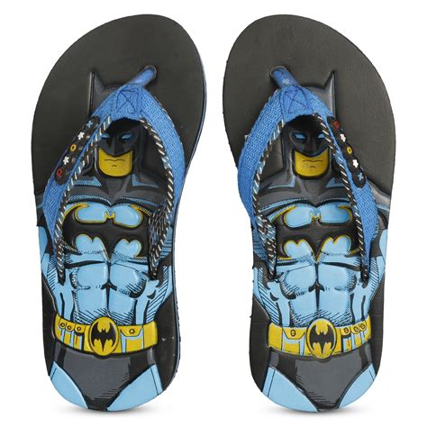 XOd BLACK/SKY kids Eva, Rubber, PU Flipflop Slippers -1 || Planet of toys