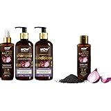 Buy WOW Skin Science Ultimate Onion Oil Hair Care Kit for Hair Fall ...