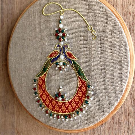 ROYAL TEEKA - Indian jewellery wall art, embroidery and applique in ho ...