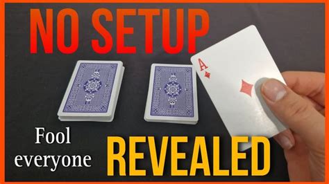 No Setup Card Trick by MLT 的图像结果