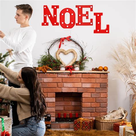 VIHOSE Christmas LED Letter Lights Sign Table India | Ubuy