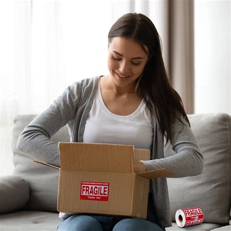 Buy GMKbuy 3 x 2 Inch – 400 Fragile Stickers Roll, Easy Tear, Permanent ...
