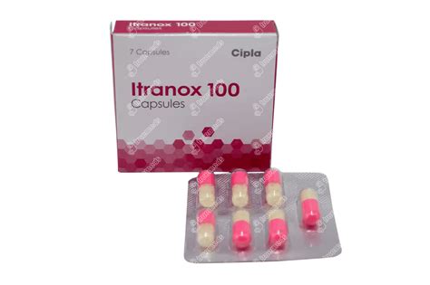 Itranox 100 Mg Capsule 7 - Uses, Side Effects, Dosage, Price | Truemeds