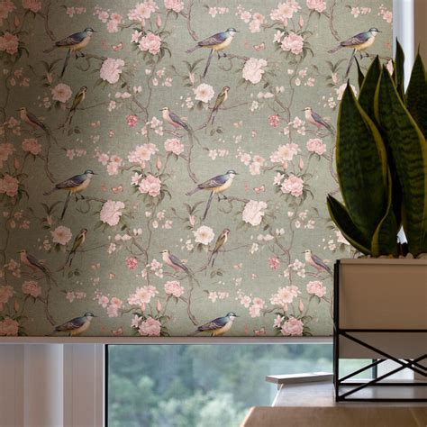 Chinoiserie Floral Theme Roller Blinds for Window - Magicdecor®