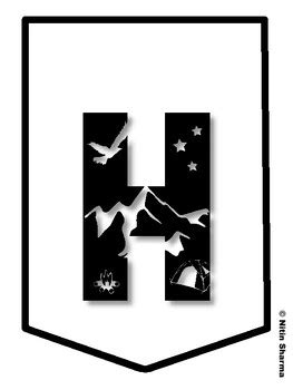 HAPPY BIRTHDAY, DEAR CAMPERS! Camping Bulletin Board Letters, Camping ...