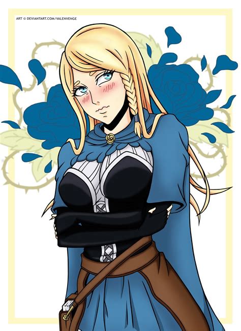 Charlotte Roselei Fanart, Valenvenge | Black clover anime, Black ...
