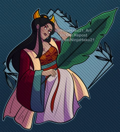 NinjaHaku2Art — Princess Iron Fan, or Raksasi~ Mother of Red Boy...