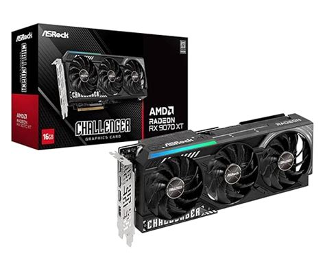 Amazon.in: Buy ASRock Radeon RX 9070 XT Challenger 16GB OC Graphics ...