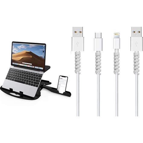 STRIFF Adjustable Laptop Stand Patented Riser Ventilated Portable ...