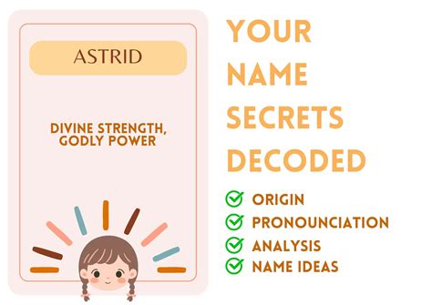 Astrid - Girl Name Meaning and Pronunciation