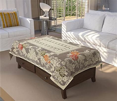 Buy BIGGER FISH Polycotton 4 Seater Center Table Cover (40x60 inch ...