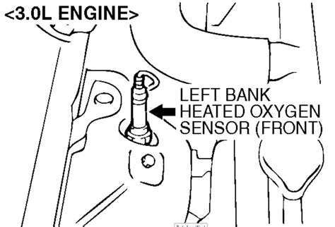 Image result for Mitsubishi Eclipse O2 Sensor Location