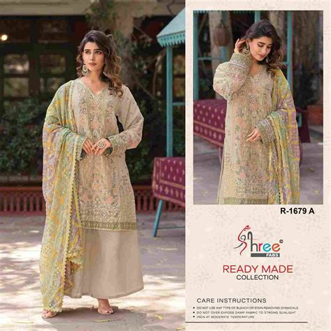 SHREE FABS HIT DESIGN R-1679 COLOURS BY SHREE FABS R-1679-A TO R-1679-D ...