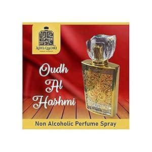 AdilQadri Oudh Al Hashmi (Soft Oudh) Perfume Spray Non-Alcoholic Long ...
