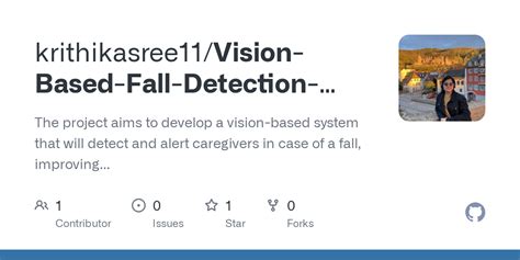Fall Detection in OpenCV 的图像结果