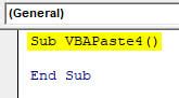 Image result for Paste Command in VBA
