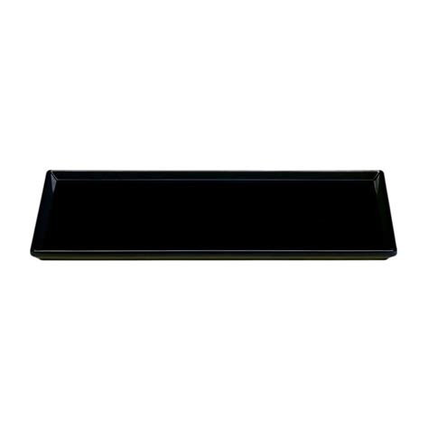 Zicco K-2044 Melamine Display Plate, 18x35 cm, Black Price