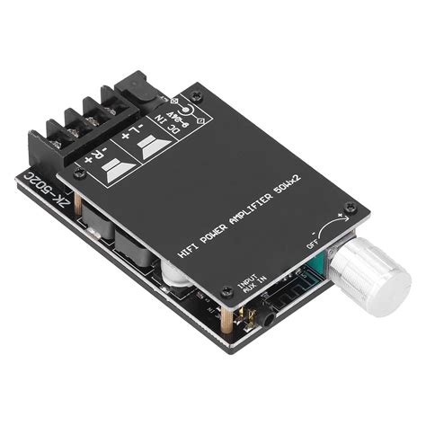 Power AMP Module, Digital Audio Amplifier Board TPA3116D2 AUX 50Wx2 2.0 ...