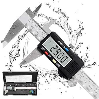 Digital Vernier Caliper 0–150mm – Electronic Measuring Tool with Large ...