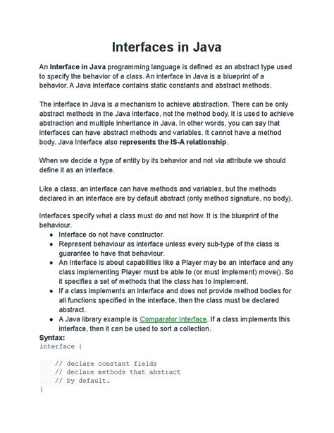 Image result for Java Project Interfaces