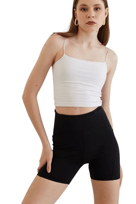 Siyah Push Up Şort | İNCEBELLİ