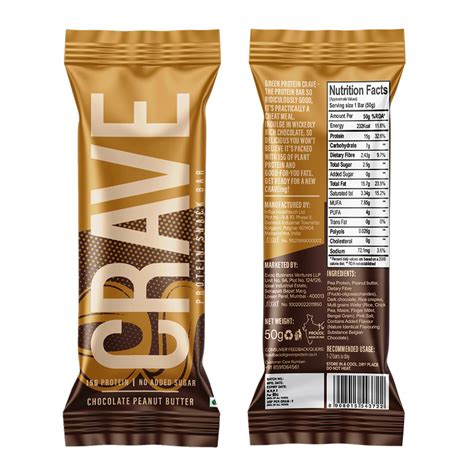 Crave Protein Bar | Green Protein