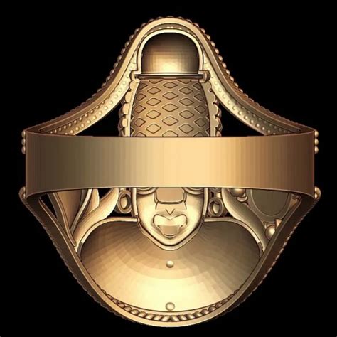 Balaji Ring 3D Model Jewelry Design - Traditional Indian Craftsmanship