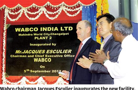 Wabco India hikes EOU capacity | Autocar Professional