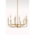 Gracia Twelve Light Pendant Brass