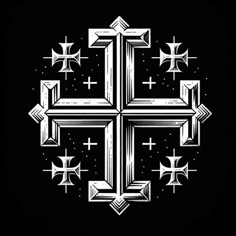 Best 13 Jerusalem Cross (The Crusader Cross) Meaning, Symbolism And ...