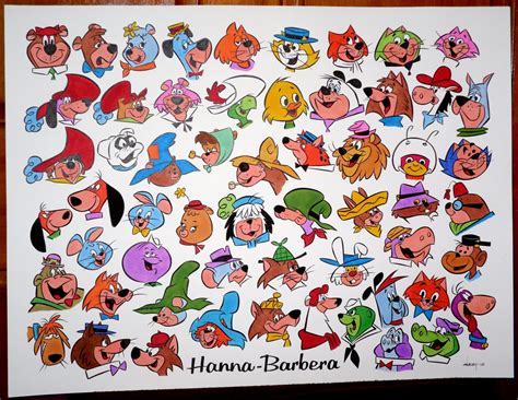 Characters Hanna Barbera