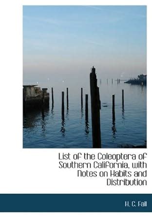 Amazon.in: Buy List of the Coleoptera of Southern California, with ...