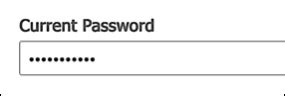 Password field