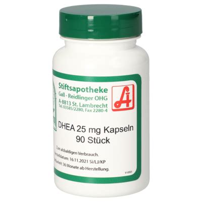 DHEA 25 mg Stiftsapotheke Kapseln [8873408]-Gall-Pharma GmbH-Online-Shop