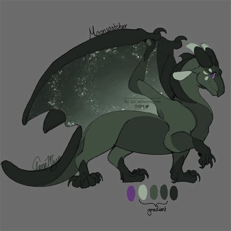 Moonwatcher | Wings of fire в 2025 г | Рисунки, Художественные рисунки ...