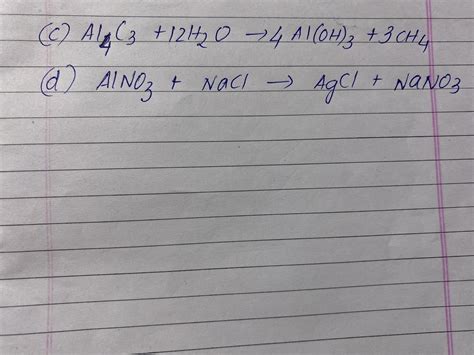 Write the balanced equation with the LHS = RHS - Brainly.in