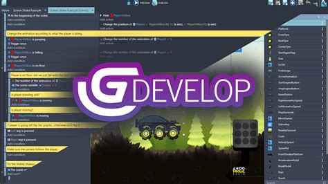 Rezultat imagine pentru Gdevelop 5 Download