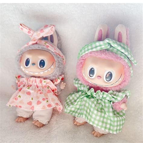 1pc Clothing Outfit (Without Doll) Suitable For 17cm Labubu Doll ...