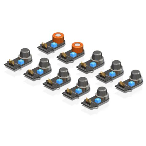 PulsEvo MQ Series 9 Different Gas Sensor Kit