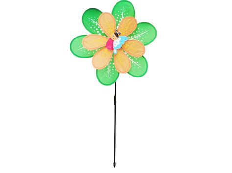 Happy Classy 16" Double Wind Spinner Pastel Bug Style 26" Stake ...