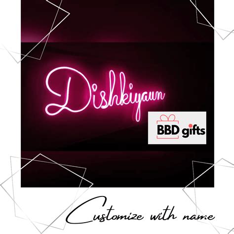 Customized Neon Light With Names|custom made neon lights – BBD GIFTS