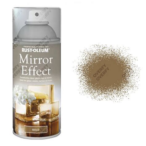 Rust-Oleum Gold Mirror Effect Spray Paint Gloss 150ml – Sprayster